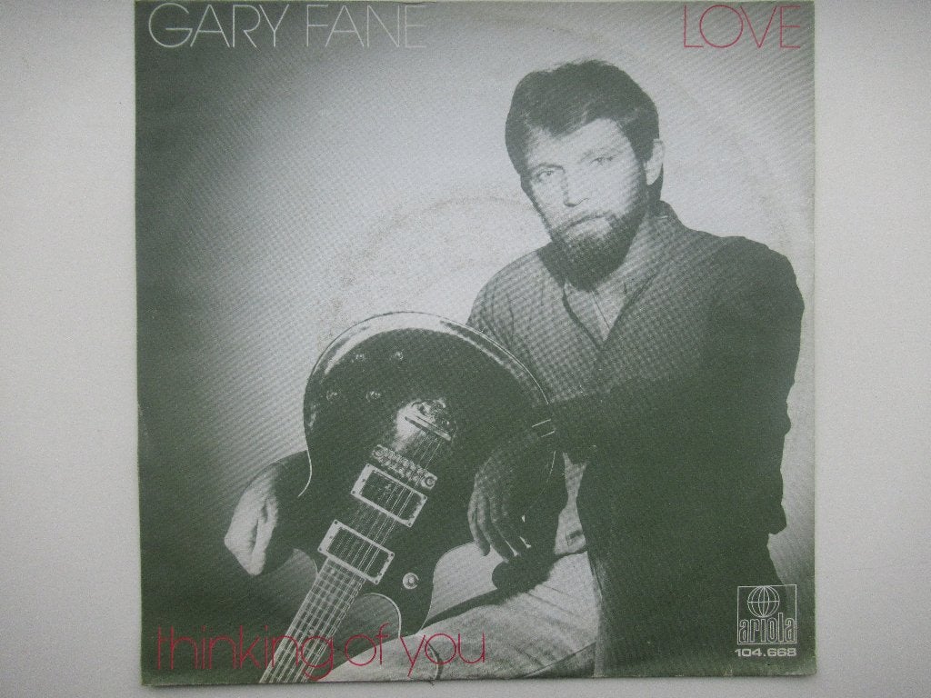 GARY FANE # LOVE / THINKING OF YOU ( TOP PLAAT), Cd's en Dvd's, 7 inch, Ophalen of Verzenden, Levenslied of Smartlap, Overige typen