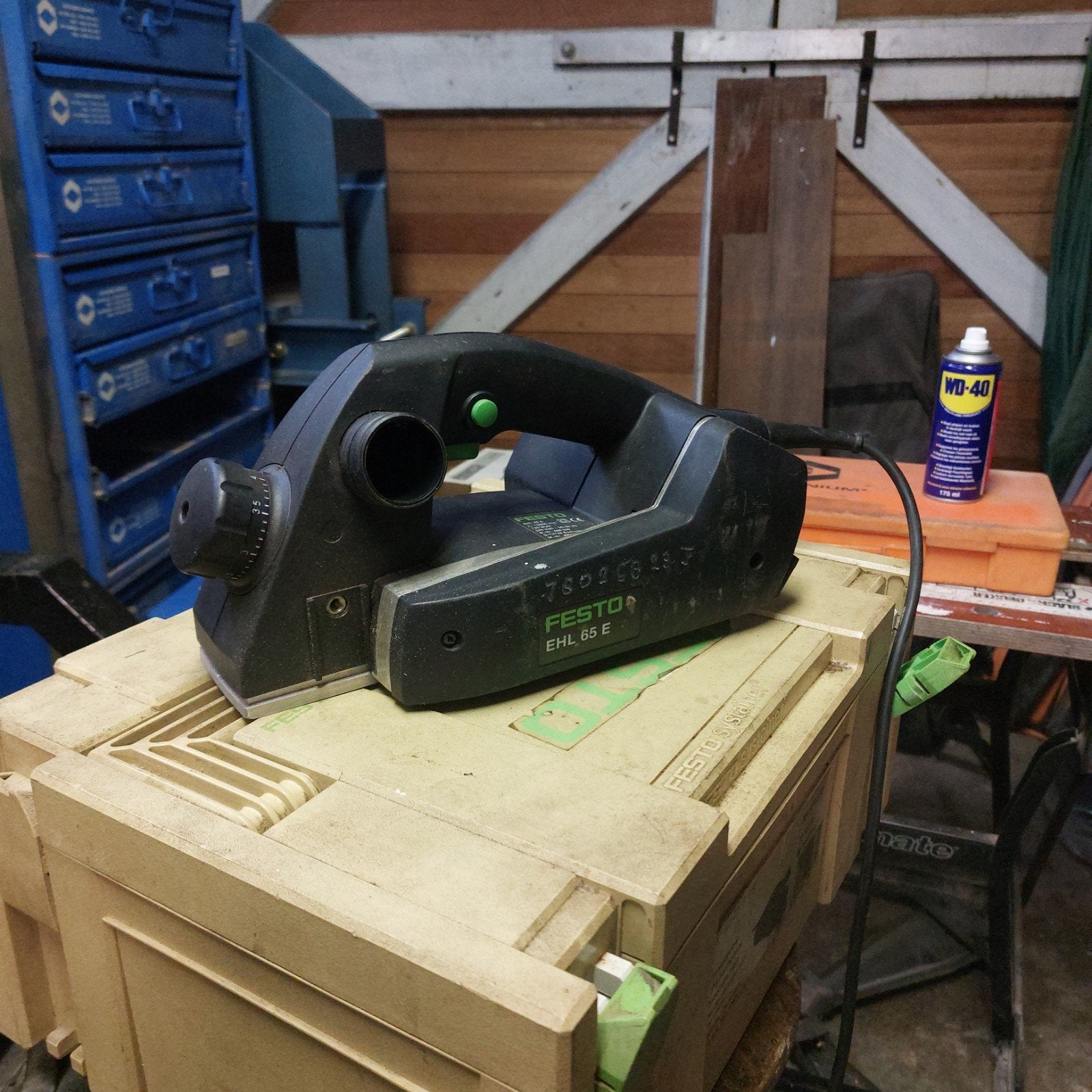 Festool EHL 65 E elektrische schaafmachine, Ophalen, Gebruikt, Overige typen, Festool