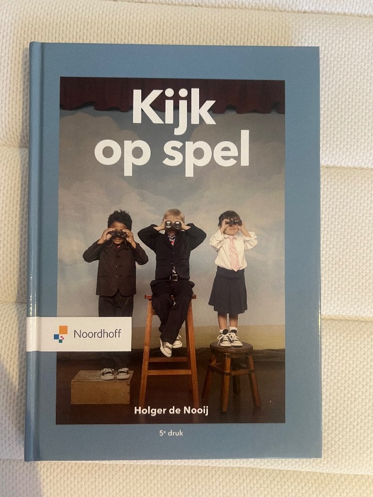 Kijk op spel Pabo, Boeken, Overige vakken, Verzenden, Zo goed als nieuw, Noordhoff Uitgevers