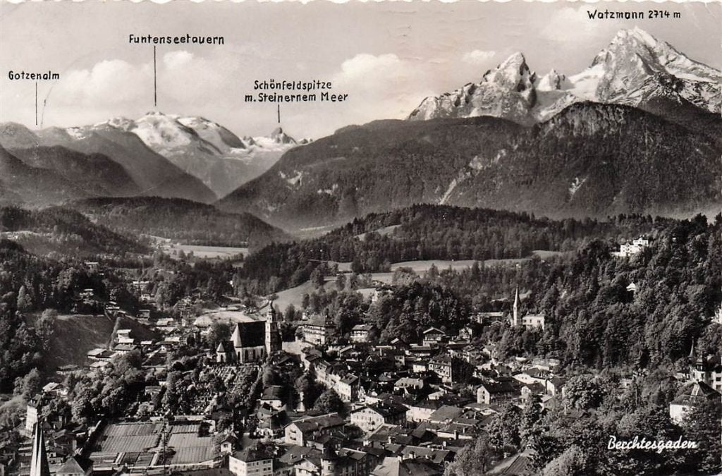 703-254-031 Berchtesgaden, Verzenden, Voor 1920, Duitsland