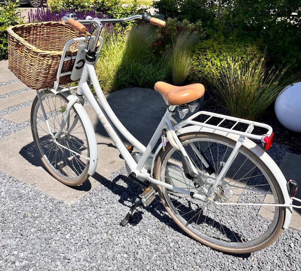 Dames fiets, Terugtraprem, Gebruikt, 47 tot 50 cm, Versnellingen
