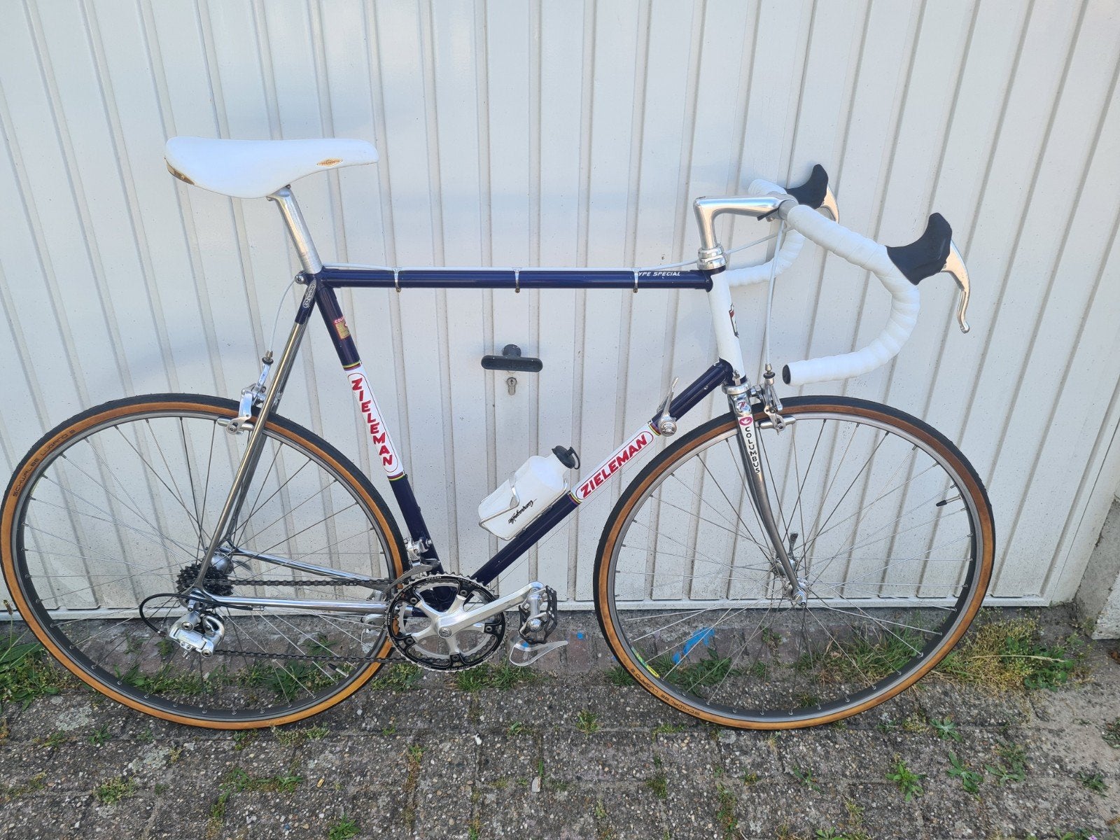 mooie vintage Zieleman racefiets,  62 cm, Gebruikt, Ophalen, Overige merken, 10 tot 15 versnellingen