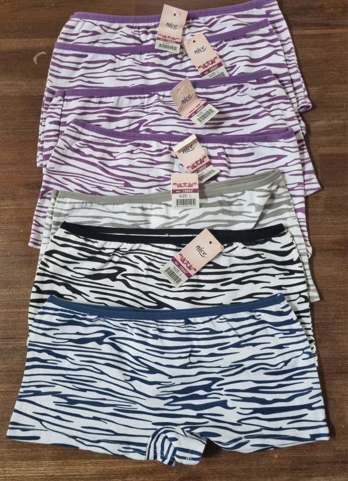 7x Nieuw NICE Damesondergoed - Maat S, Nice, Ophalen of Verzenden, Overige kleuren, Broekje of Short
