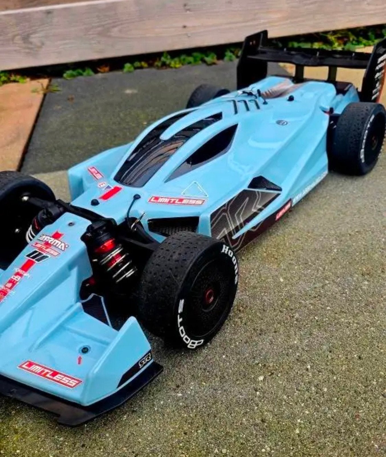 ARRMA Limitless V2 RC Auto - Hobbywing Max6 G2 1650KV, Hobby en Vrije tijd, Zo goed als nieuw, Auto onroad, RTR (Ready to Run)
