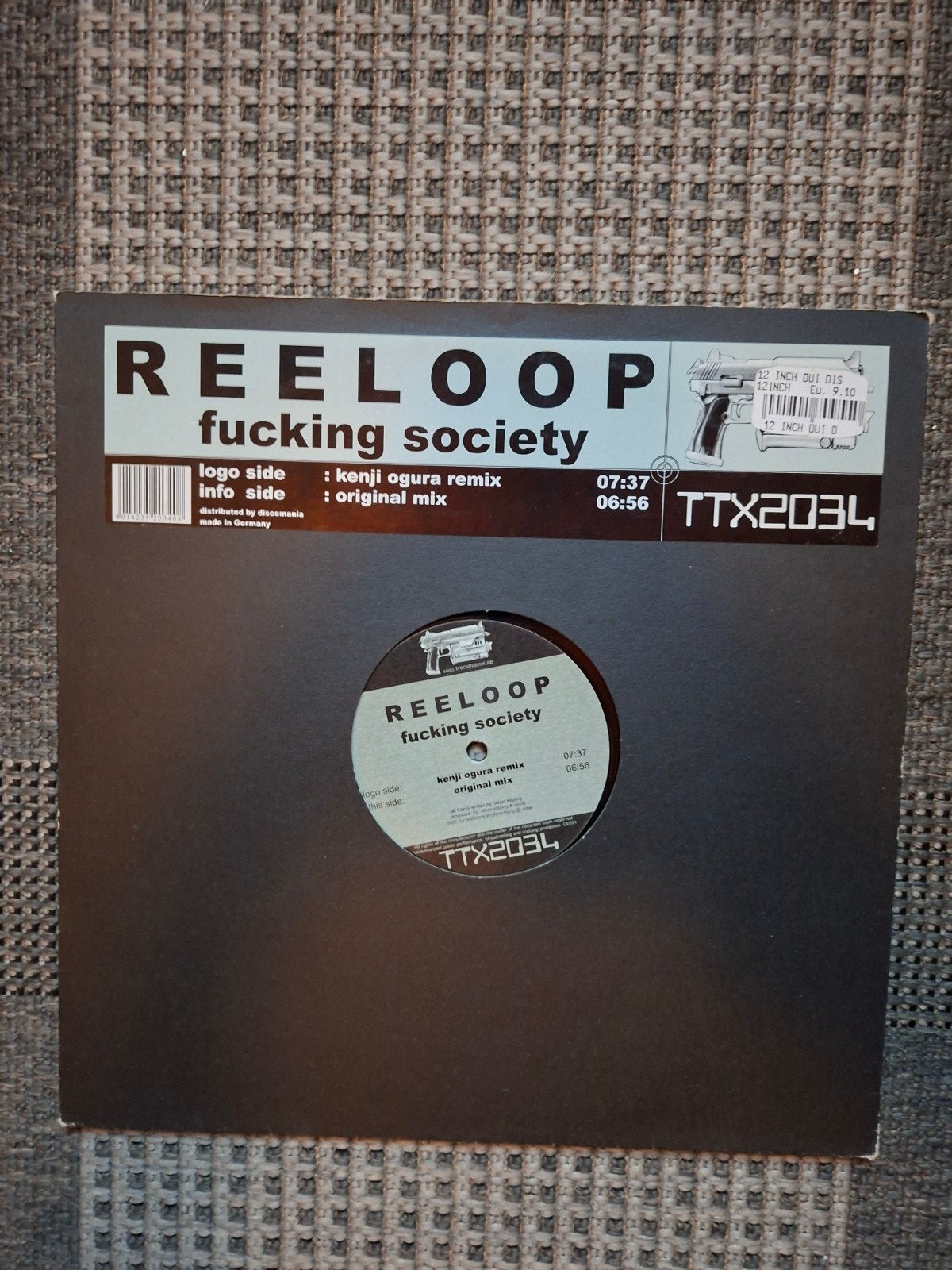 Reeloop - Fucking Society (Kenji Ogura Remix), Cd's en Dvd's, Ophalen of Verzenden, Zo goed als nieuw, Dance