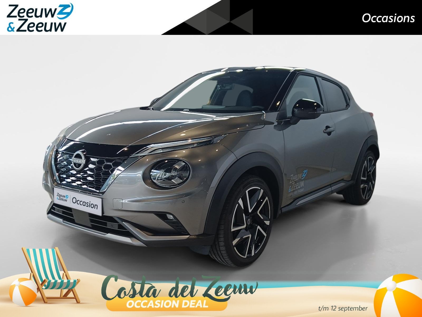 Nissan Juke 1.6 Hybrid N-Design *Tch.pack*Coldpack light*Dod, Auto's, Stof, Automatische klimaatregeling, Origineel Nederlands
