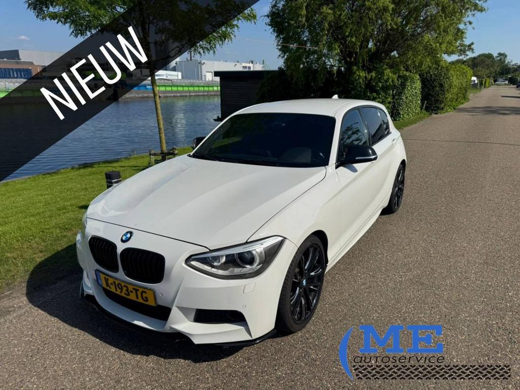 BMW 1-serie - 125d Business+|M125D 280pk+|leer| cruise|pdc, 1-Serie, Euro 5, 4 cilinders, Wit