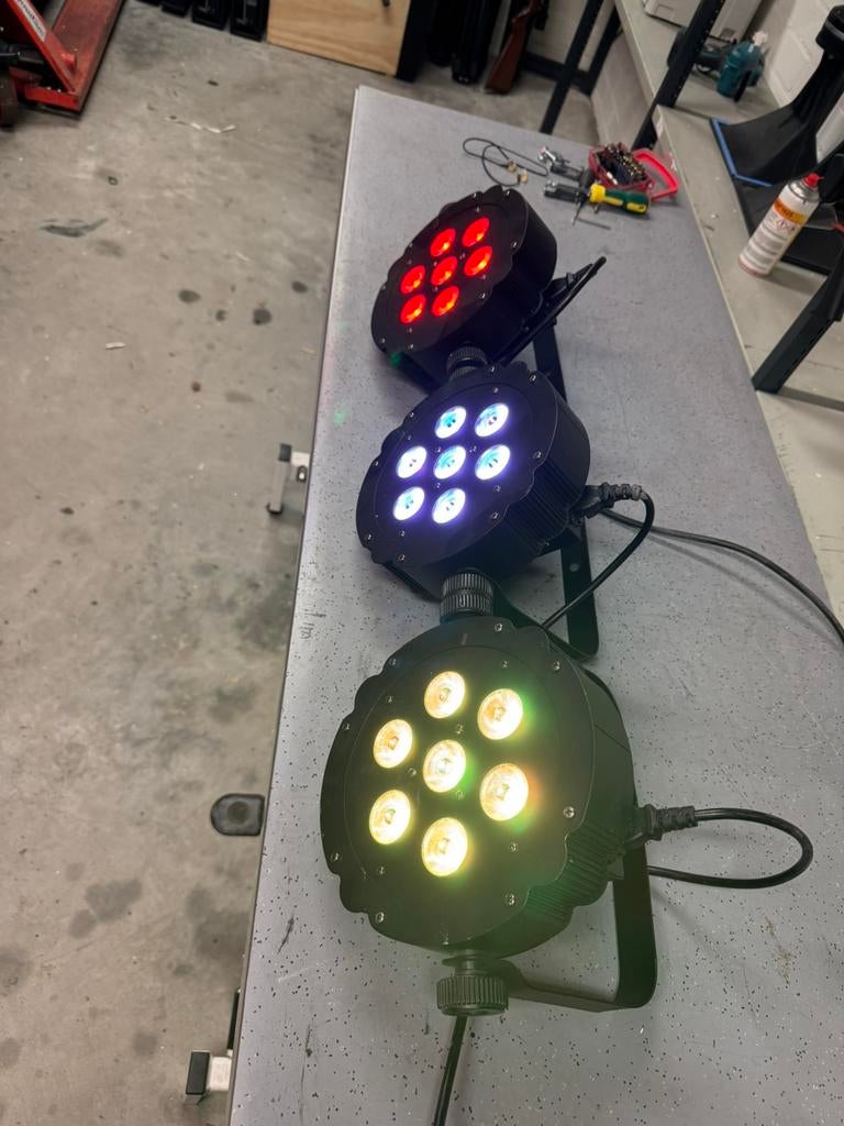 Showtec compact par zwart (in nieuwstaat!!!), Ophalen of Verzenden, Zo goed als nieuw, Licht