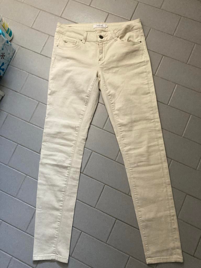 Sissy boy beige jeans dames maat L, Verzenden, Zo goed als nieuw, Overige kleuren, Overige jeansmaten