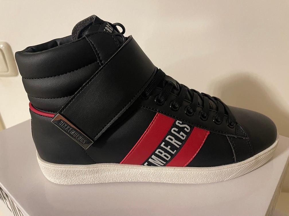 Nieuwe Bikkembergs lederen hoge sneakers maat 39 en 40, Bikkembergs, Zwart, Nieuw, Ophalen of Verzenden