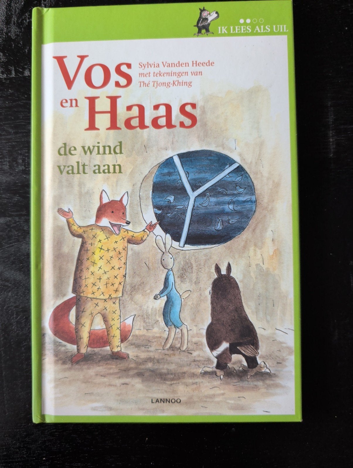 Vos en Haas: De wind valt aan - S Vanden Heede avi start, M3, Ophalen of Verzenden, Zo goed als nieuw, Sylvia Vanden Heede, Fictie algemeen