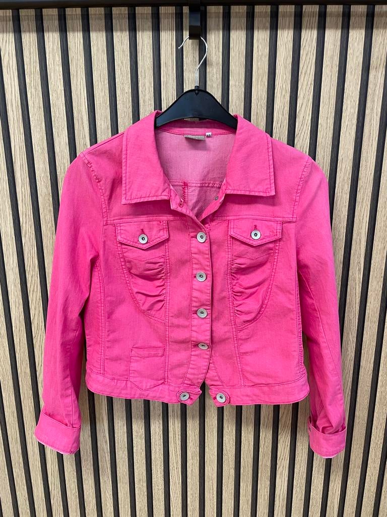 Kort roze jasje Dreamstar - maat 42, Second-Round, Secondround.nl@gmail.com, Maat 42/44 (L), Ophalen of Verzenden