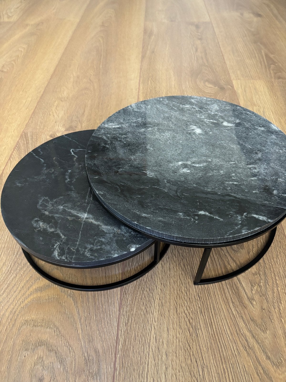 Marmeren dienblad, Ophalen, Nieuw, Rond, 50 tot 100 cm
