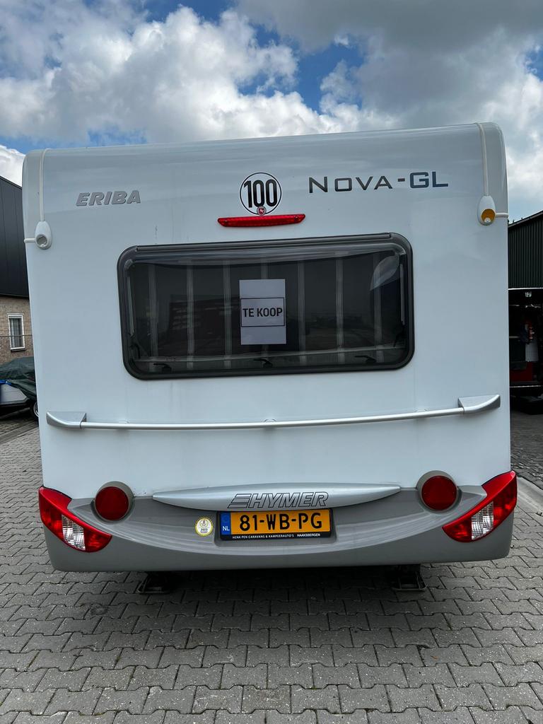 Eriba Nova GL 530 Caravan 2008 - Comfortabel en Compleet, Caravans en Kamperen, Caravans, Rondzit, Omvormbare zithoek, Tot en met 3