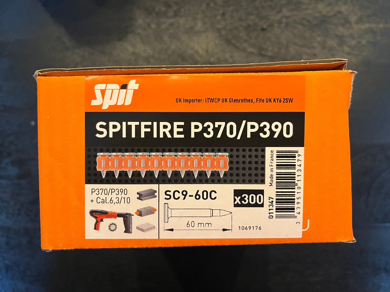 Nagels voor schiethamer Spitfire P370/P390, SC9-60C, Ophalen of Verzenden, Nieuw