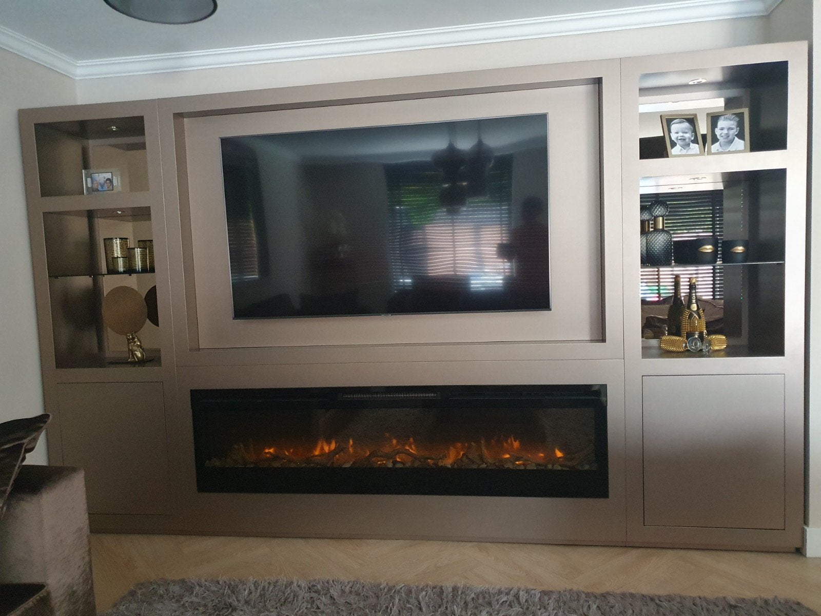 Interieur Driehoek meubelen, Ophalen, Gas, Gaskachel