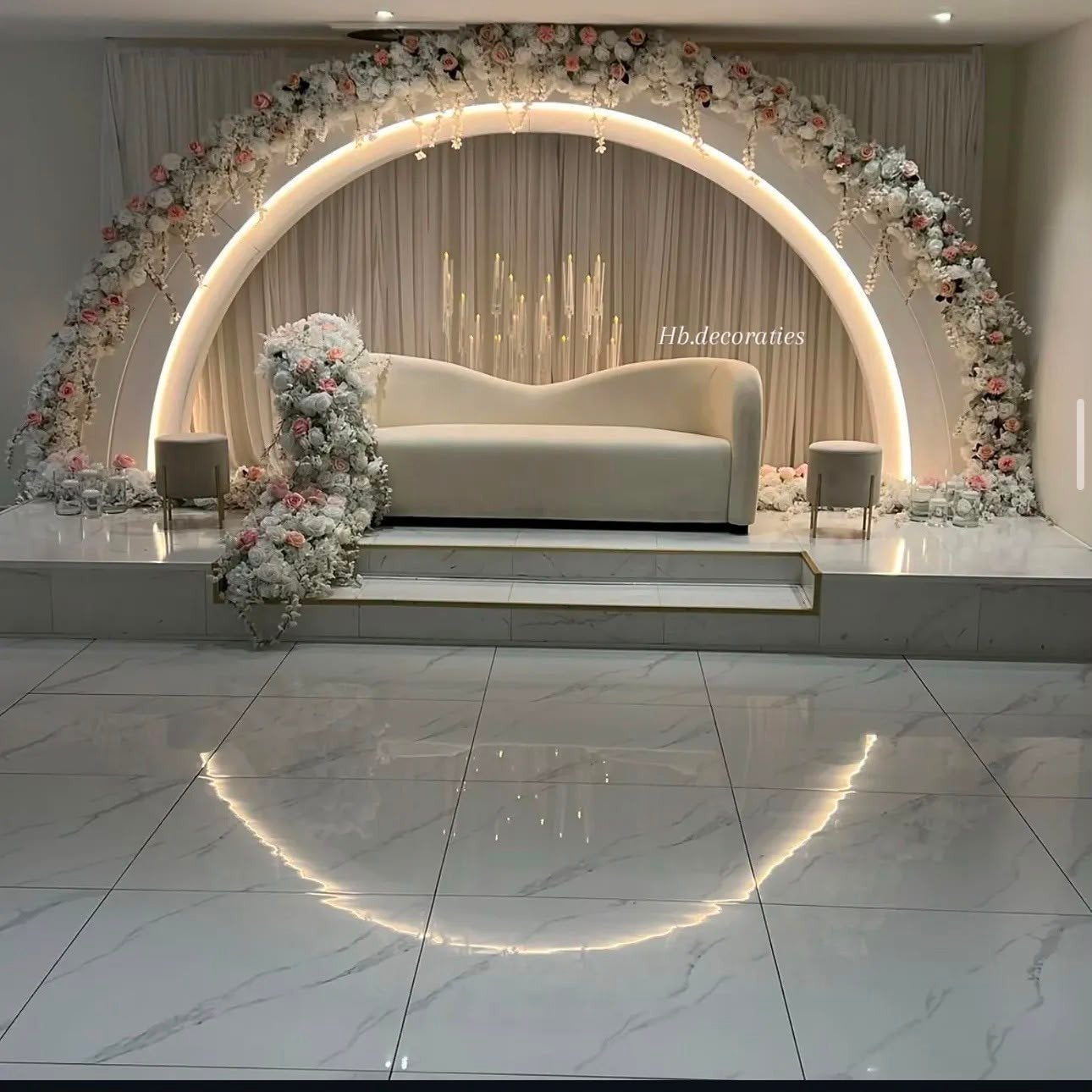 weddingstage bruidsbank te huur, Ophalen of Verzenden, Zo goed als nieuw, Overige