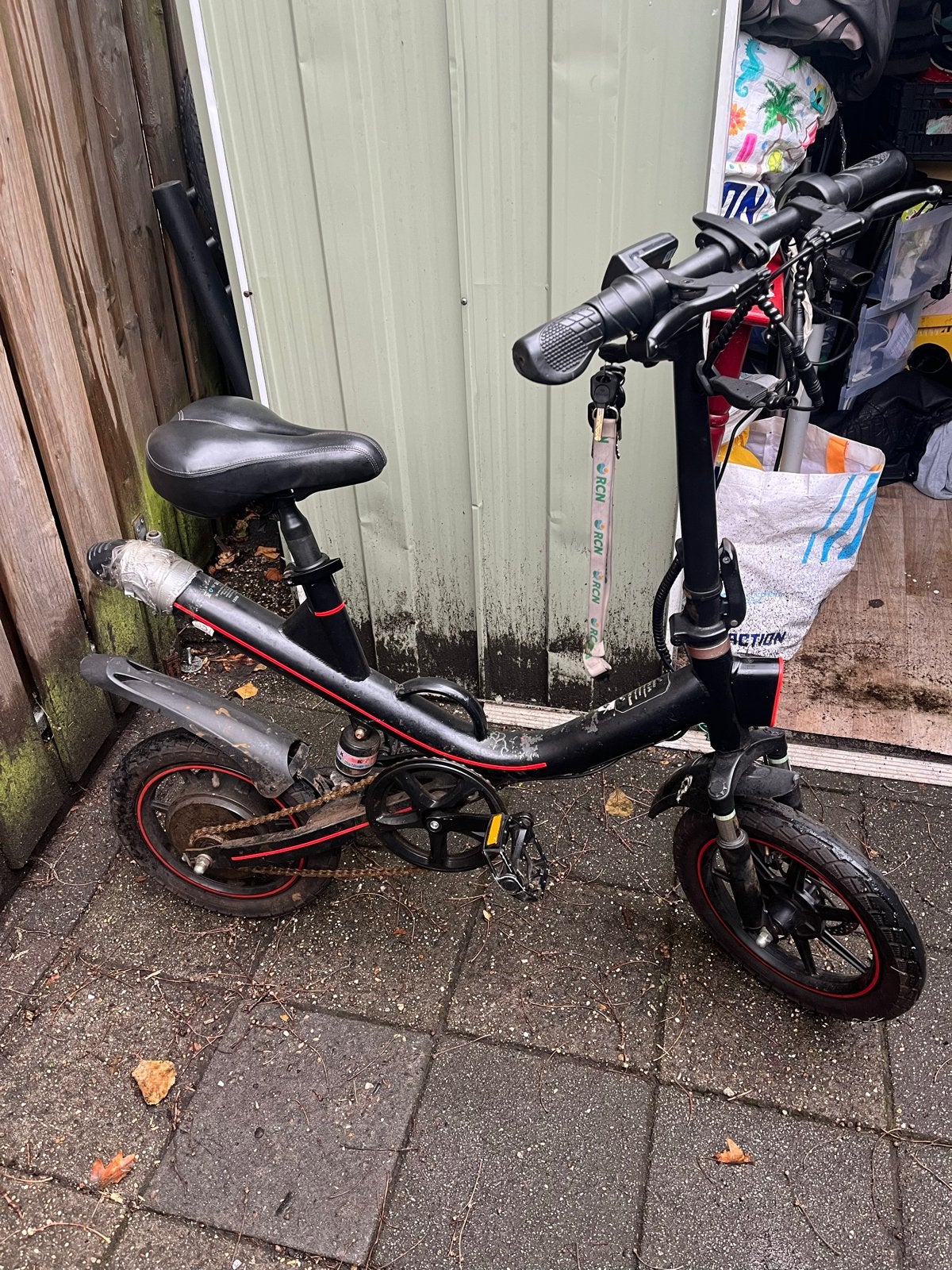 Opvouwbare elektrische fiets - Compact en handig, Gebruikt, Minder dan 47 cm, 30 tot 50 km per accu, Ophalen