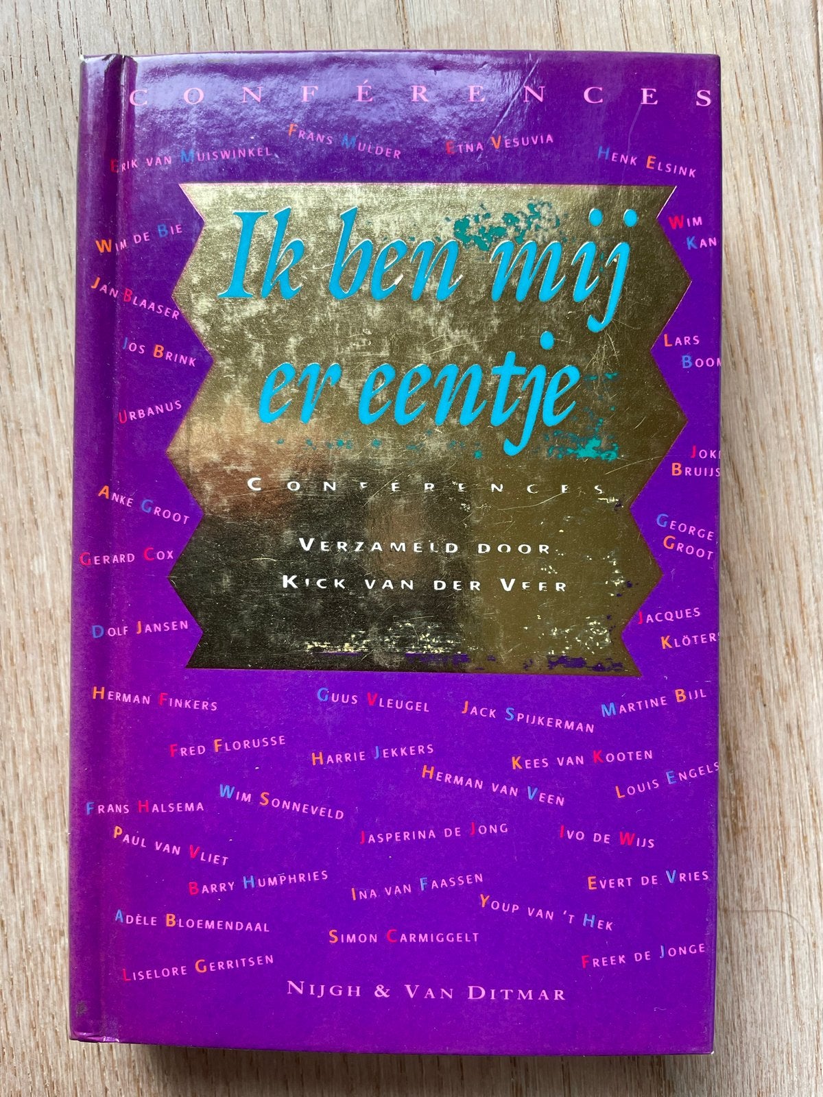 Ik ben mij er eentje - Conferences ISBN 9789038880402, Ophalen of Verzenden, Zo goed als nieuw, Nederland