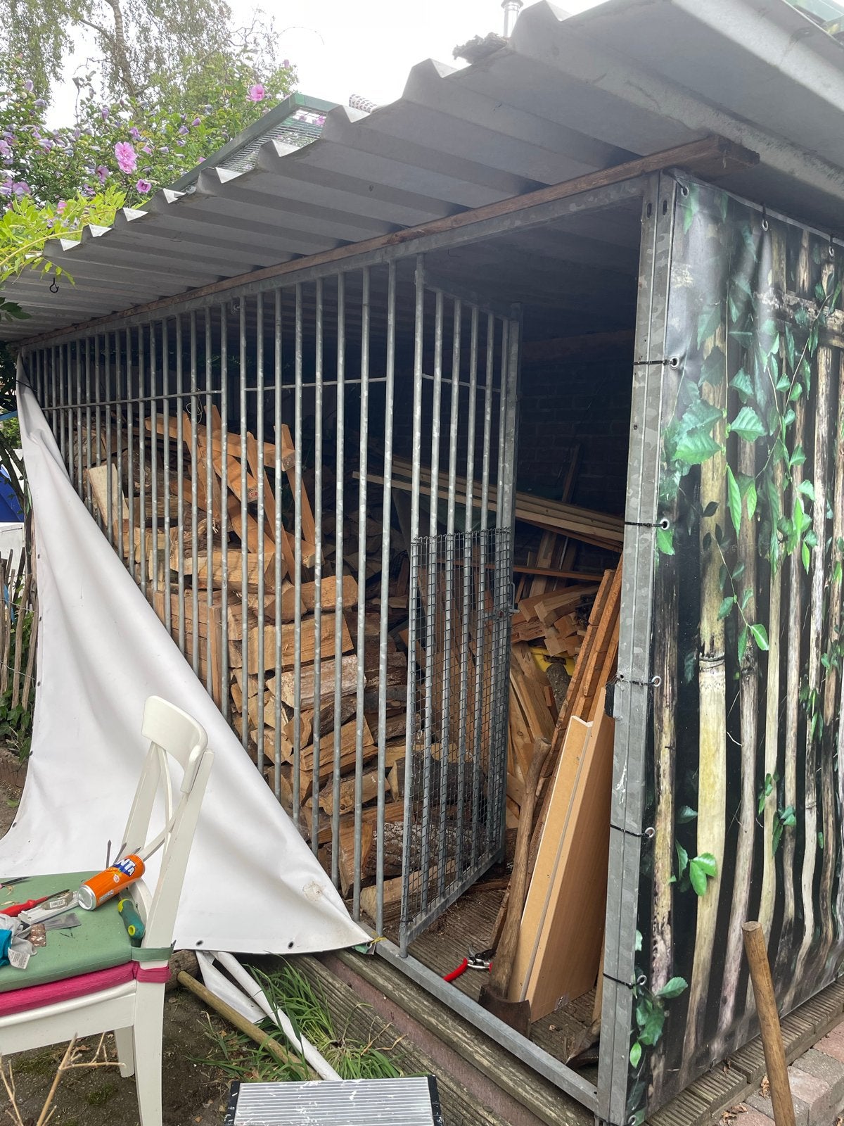 Kennel of oud ijzer, Ophalen, Gebruikt