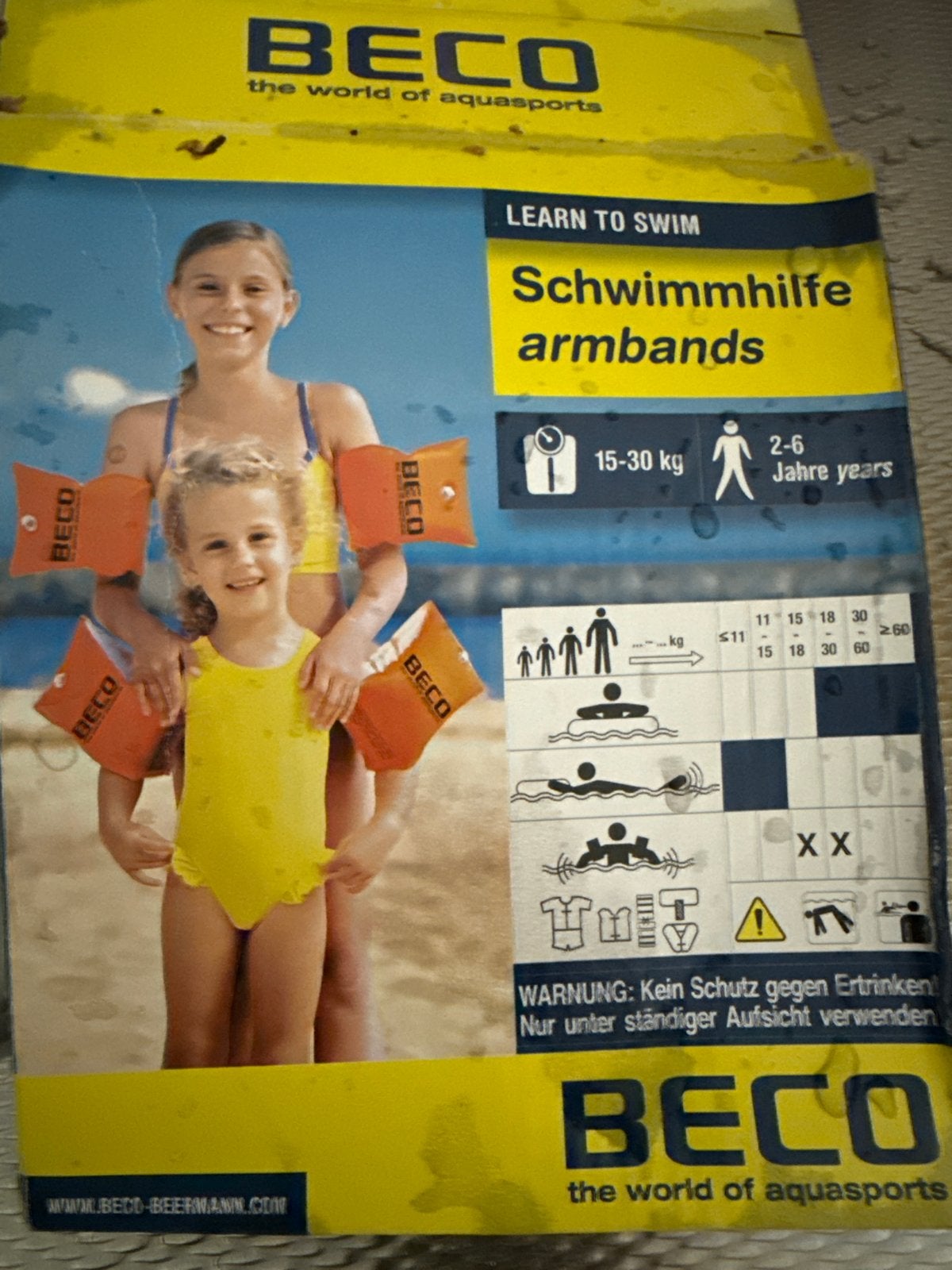 Zwemband, Jongetje of Meisje, Overige maten, Ophalen of Verzenden, Zo goed als nieuw