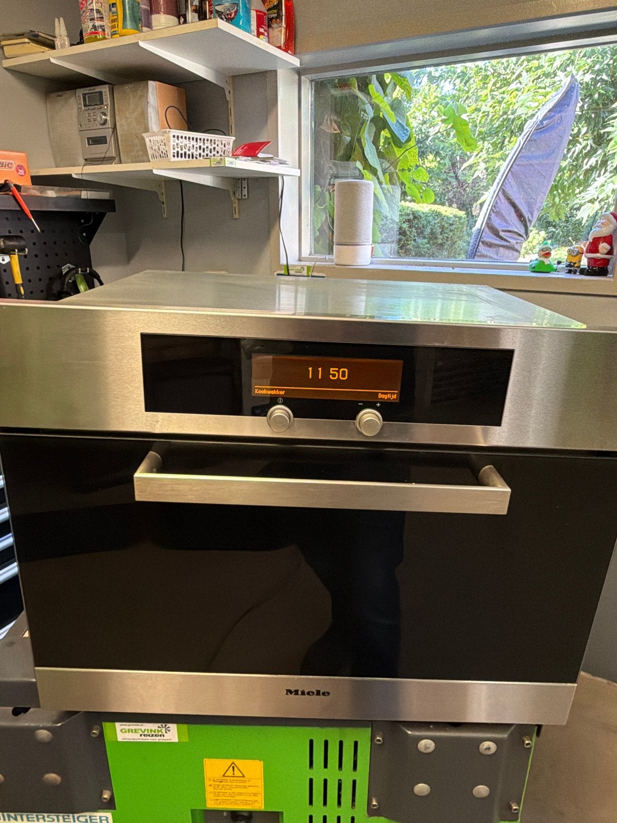 Miele DG 4060 Stoomoven - Gebruikt, inbouw, Ophalen, 45 tot 50 cm, Gebruikt, Info@miele.nl