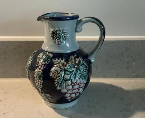 Vintage keramiek wijn kruik West Germany 97/0,5, Antiek en Kunst, Ophalen of Verzenden