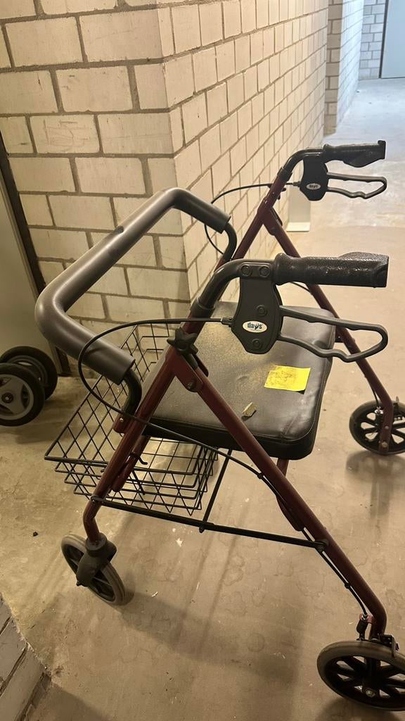 Rollator, Ophalen of Verzenden, Zo goed als nieuw