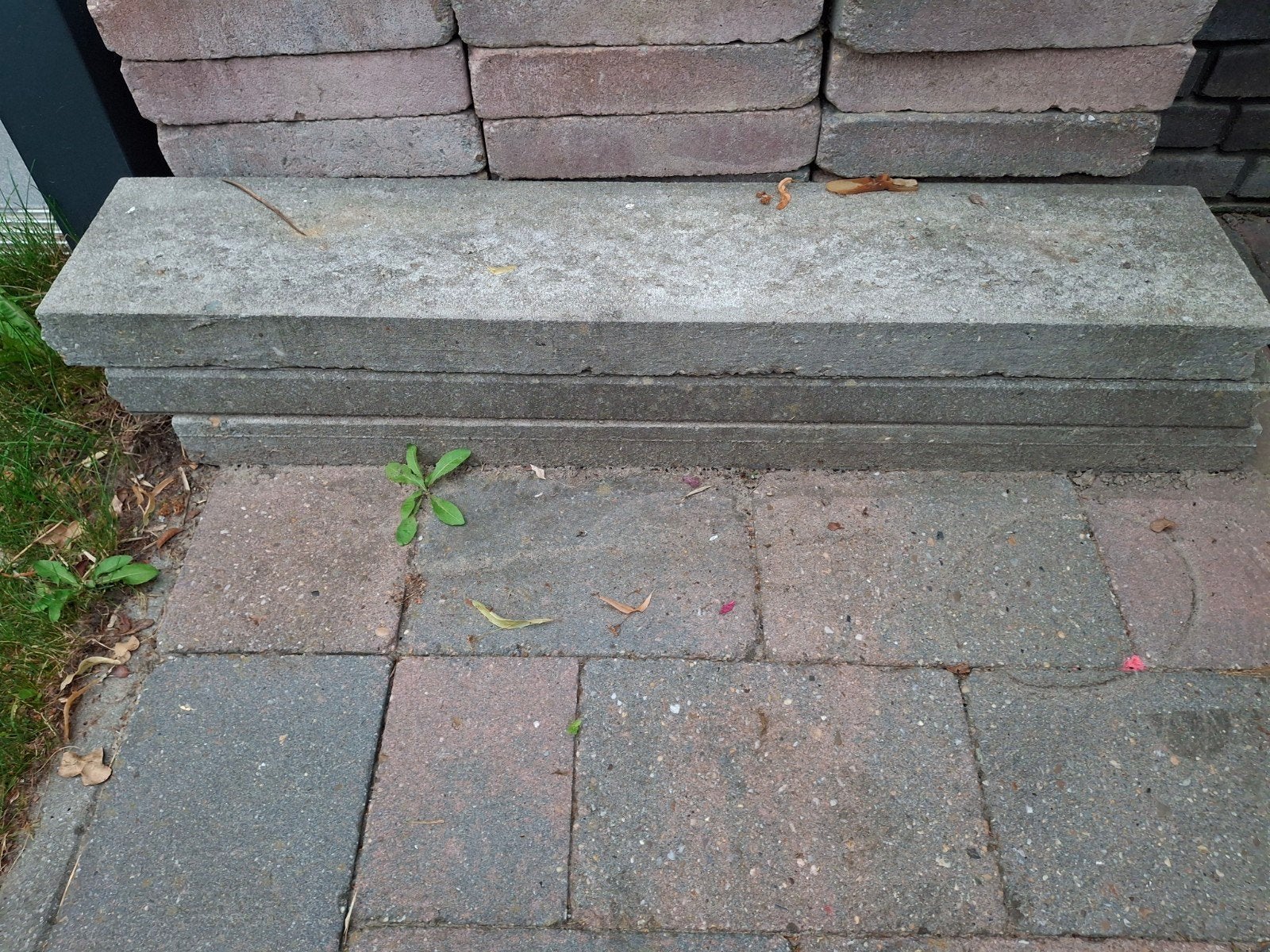 3 betonbanden, Ophalen, 100 tot 200 cm, Overige typen, Beton