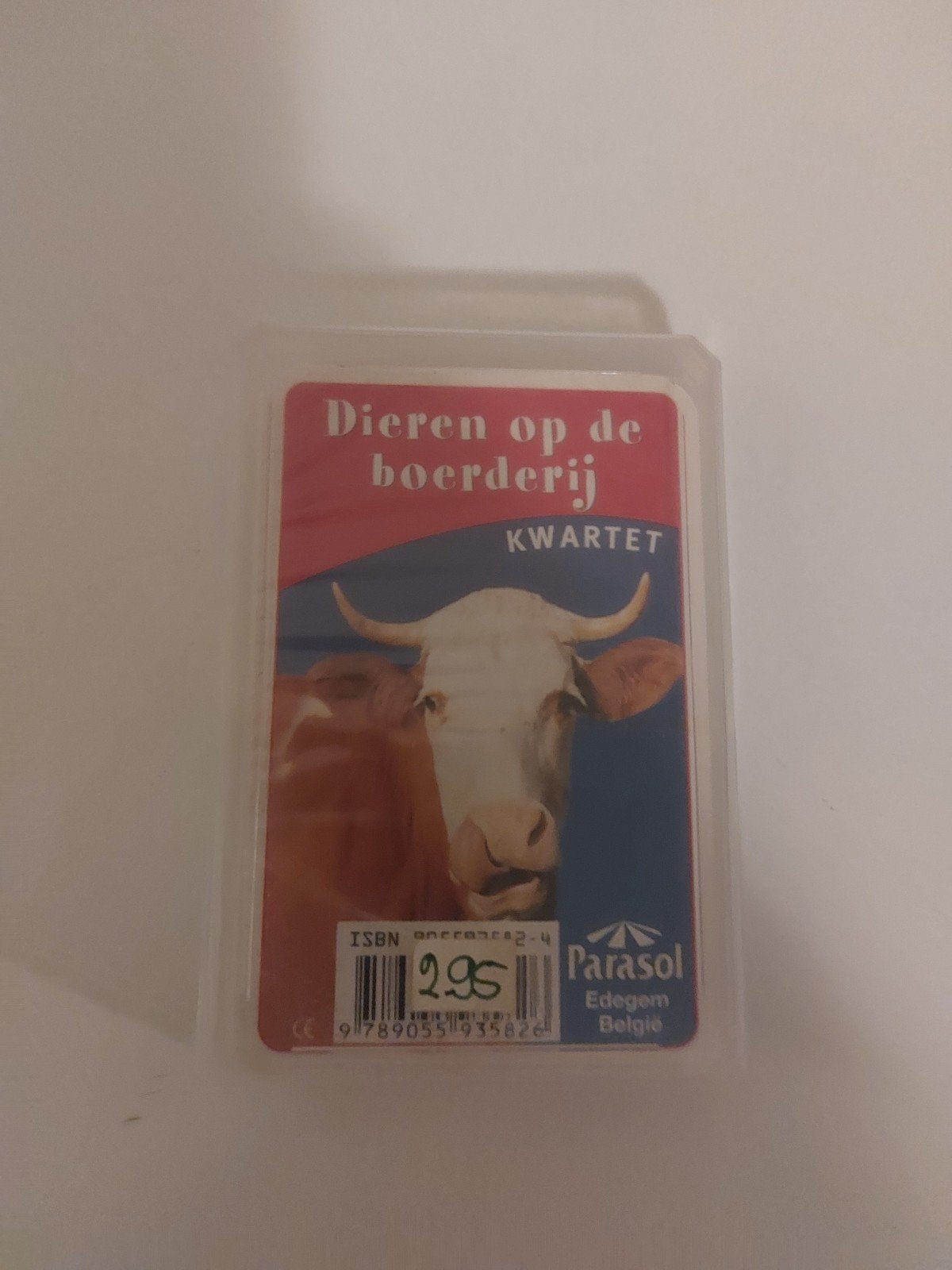 Boerderij Kwartet: Dieren op de boerderij, Drie of vier spelers, Ophalen of Verzenden, Gebruikt, Parasol