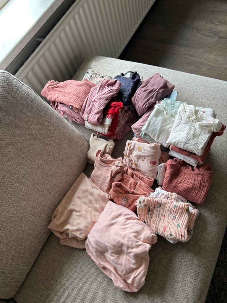 Te koop:  babykleding meisje, Kinderen en Baby's, Ophalen of Verzenden, Zo goed als nieuw