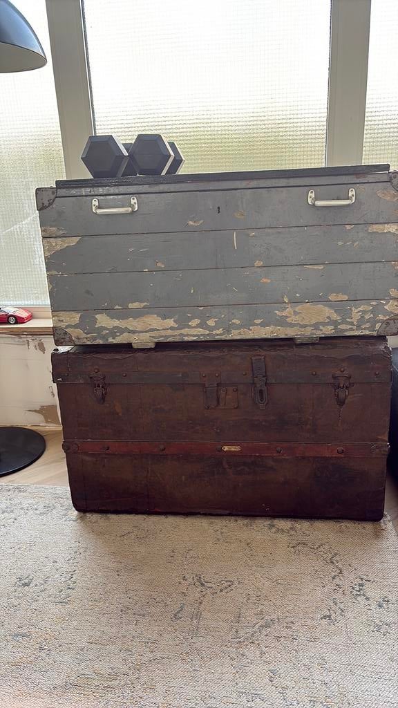 1 dekenkisten, Huis en Inrichting, Woonaccessoires | Kisten, Ophalen, Minder dan 50 cm, Gebruikt, 50 tot 100 cm