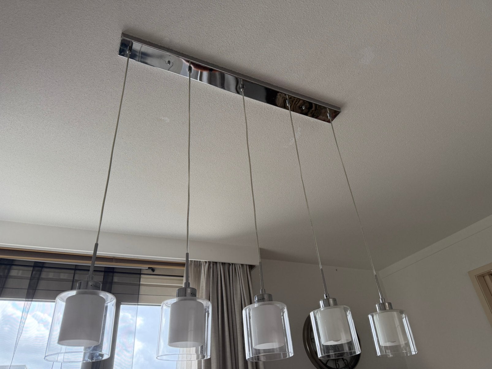 Hang lamp, Ophalen, Zo goed als nieuw