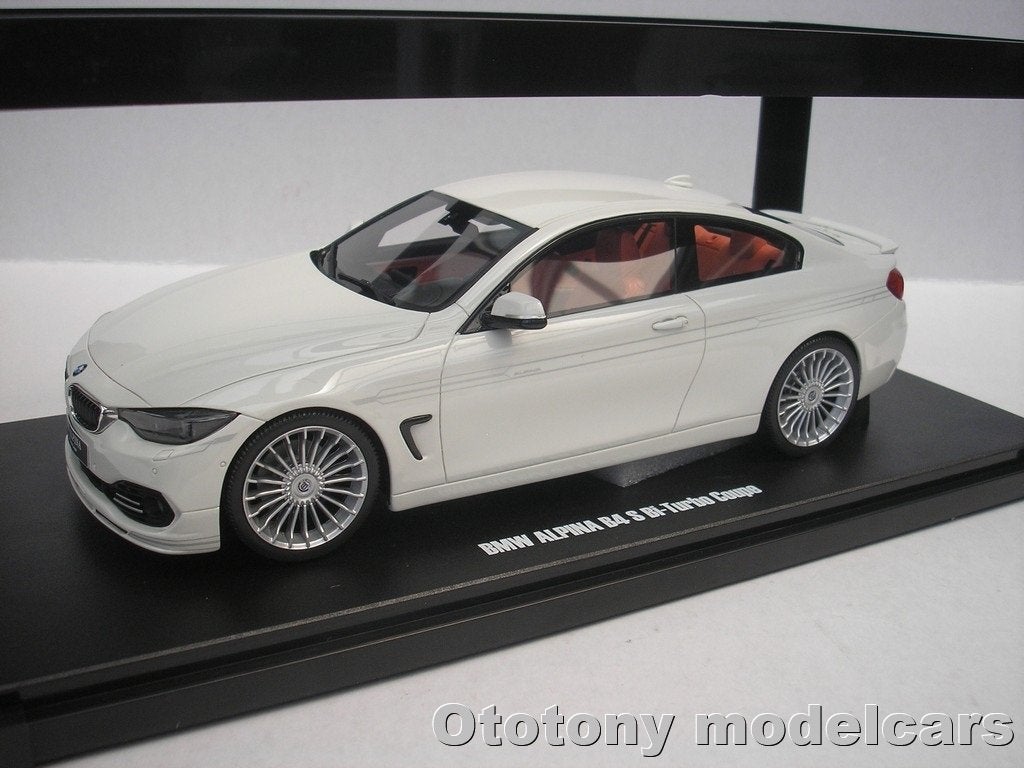 Bmw Alpina B4 S Bi-Turbo 2014 Wit 1/18 GT Spirit, Hobby en Vrije tijd, Modelauto's | 1:18, Ophalen of Verzenden, Nieuw, Auto, Overige merken
