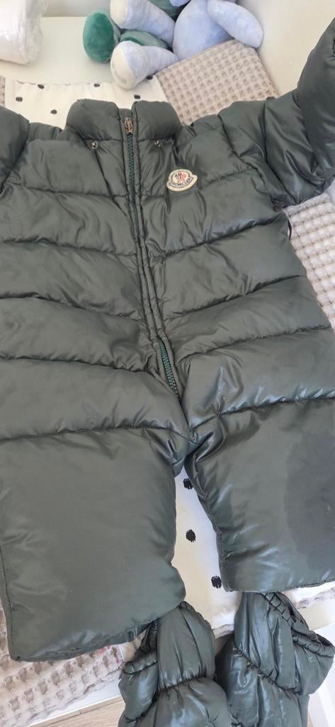 Moncler baby jasje donkergroen, Ophalen of Verzenden, Jongetje of Meisje