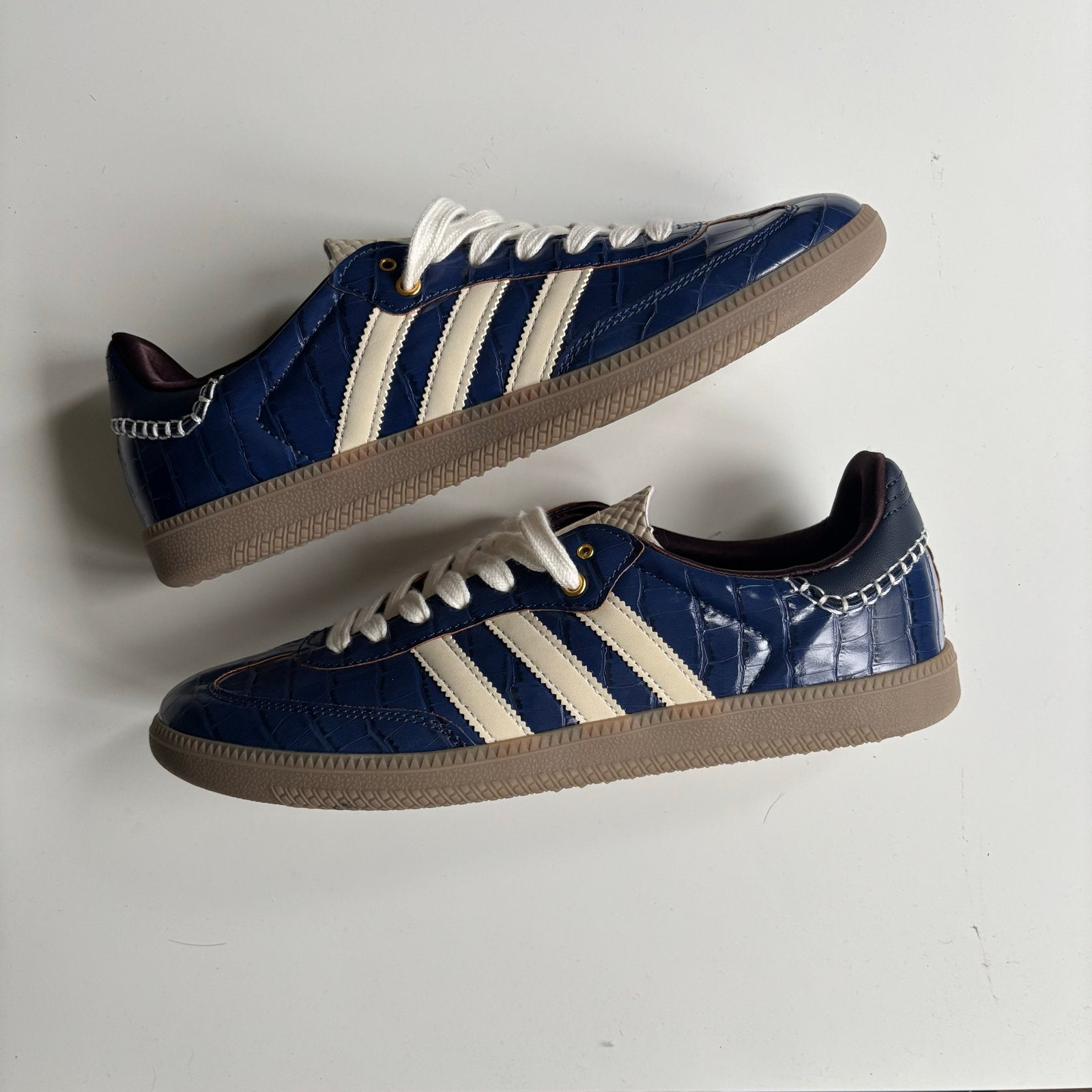 WALES BONNER X ADIDAS SAMBA COLLEGIATE NAVY 44, Blauw, Nieuw, Ophalen of Verzenden, Sneakers of Gympen