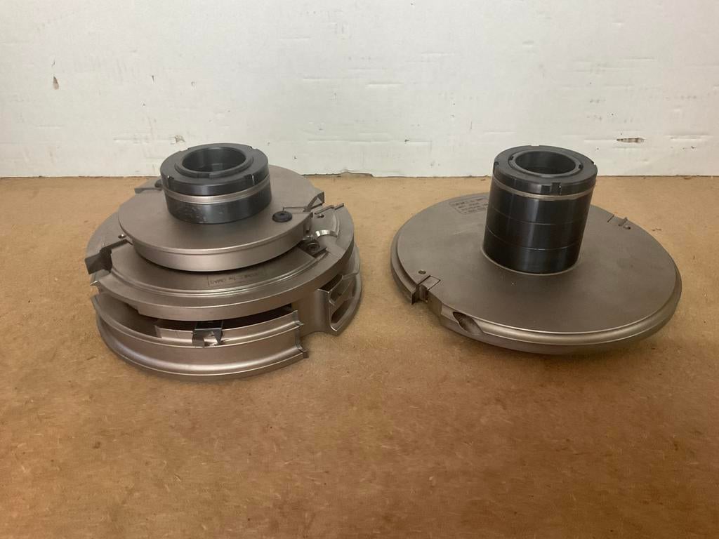 Freeskoppen set voor omfrezing draaikiep ramen 56/67 mm, Ophalen of Verzenden, Zo goed als nieuw