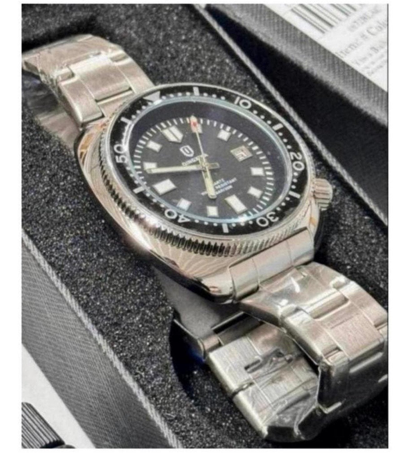 Turtle Captain Willard NIEUW heren horloge watch waterdicht, Nieuw, M, Ophalen of Verzenden, Waterdicht