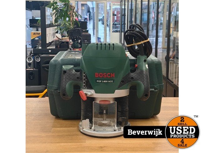 Bosch POF 1400 ACE Bovenfrees | Bedraad | Netjes, Bosch, Zo goed als nieuw, Support@bosch.com, Robert Bosch GmbH
Robert-Bosch-Platz 1
70839 Gerlingen-SchillerhÃ¶he
Germany