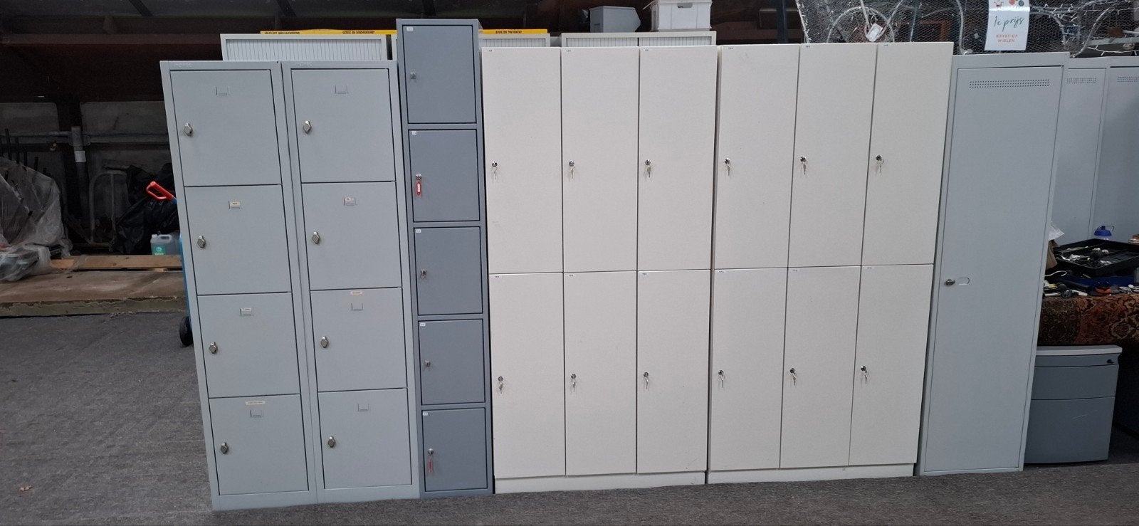 Mooie Lockers, Lockerkasten, Locker, kluisjes !!, Ophalen, Gebruikt