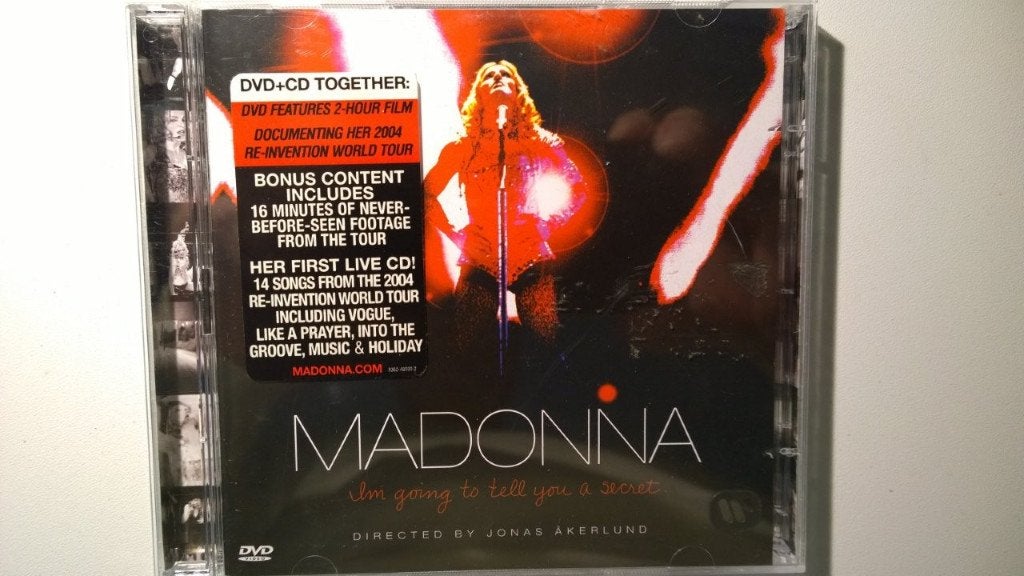 Madonna - I'm Going To Tell You A Secret (CD + DVD), Inclusief DVD, Pop, Ophalen of Verzenden, Zo goed als nieuw