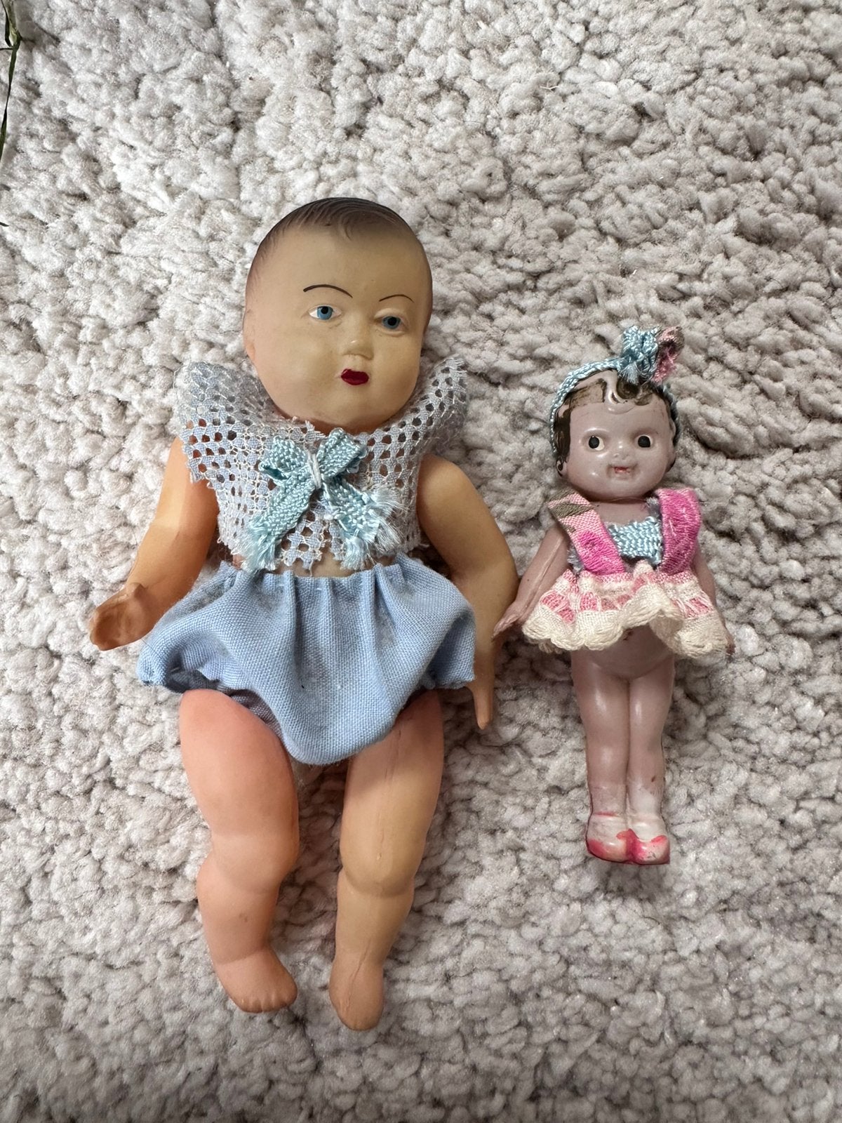 Antieke poppen, Ophalen of Verzenden, Gebruikt, Pop