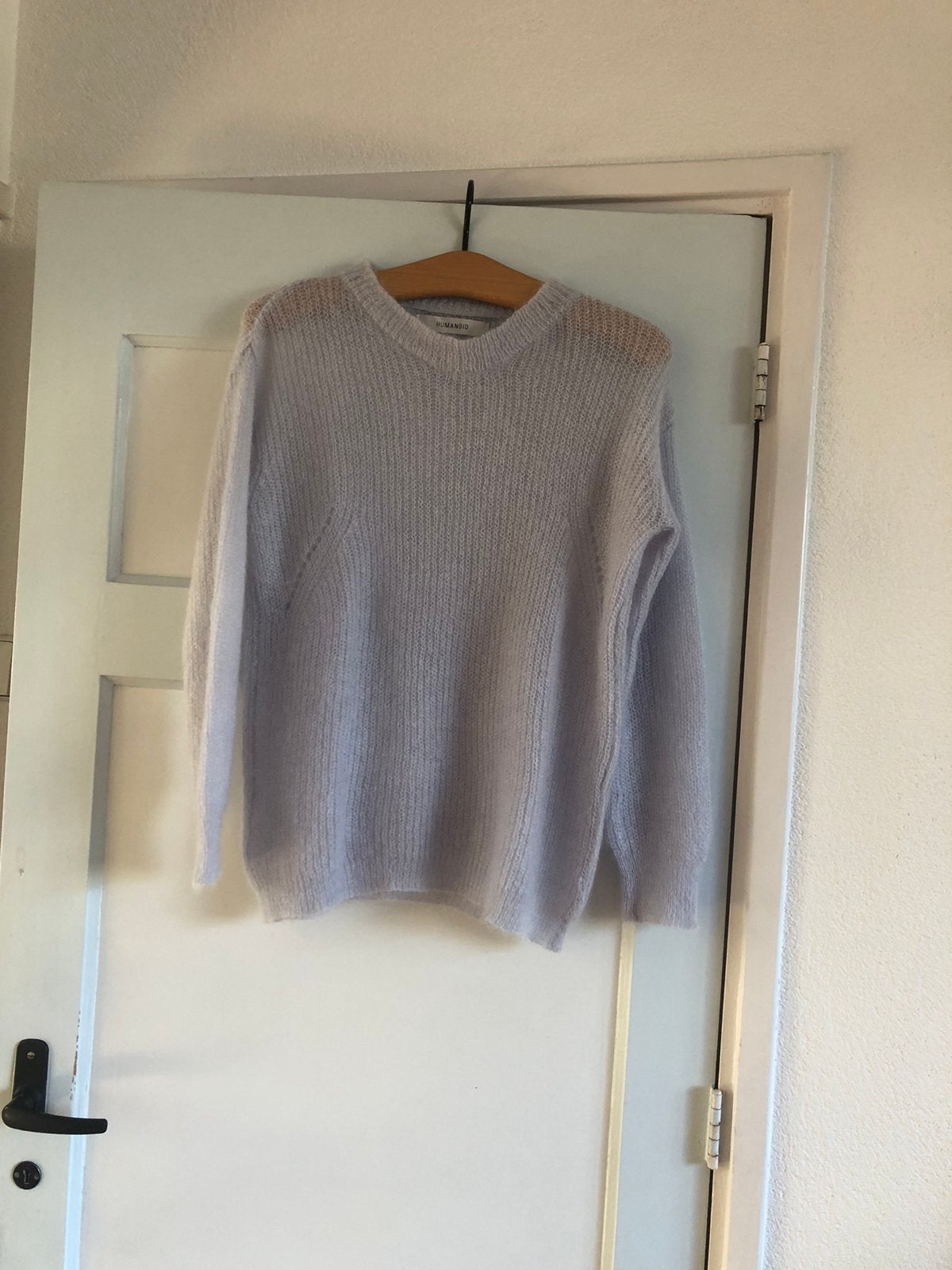 Humanoïd lichtblauwe wol- mohair trui M nieuw, Kleding | Dames, Ophalen of Verzenden, Zo goed als nieuw, Blauw