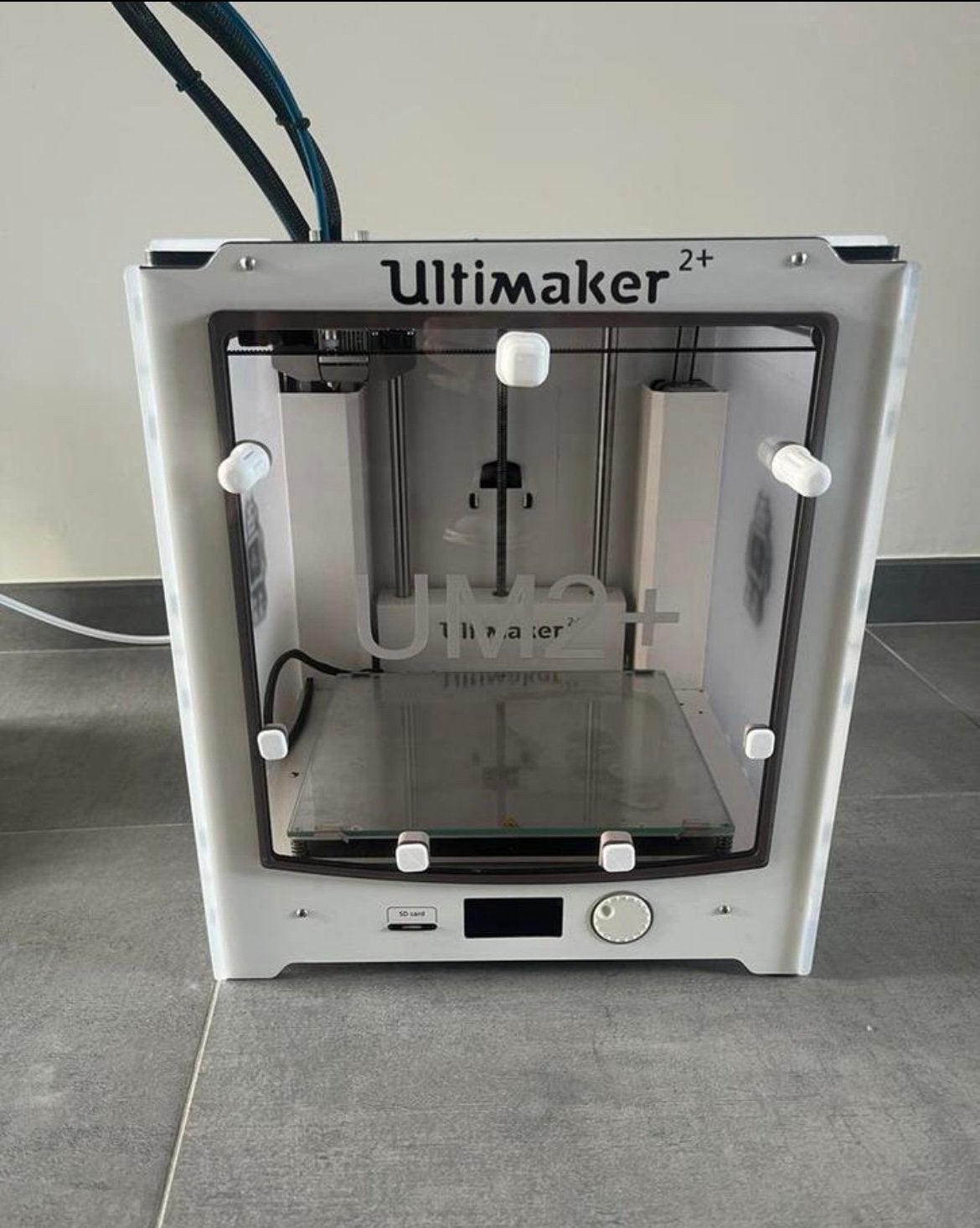 Ultimaker 2+ 3D-printer met accessoires en filament, Ophalen, Zo goed als nieuw, Filament