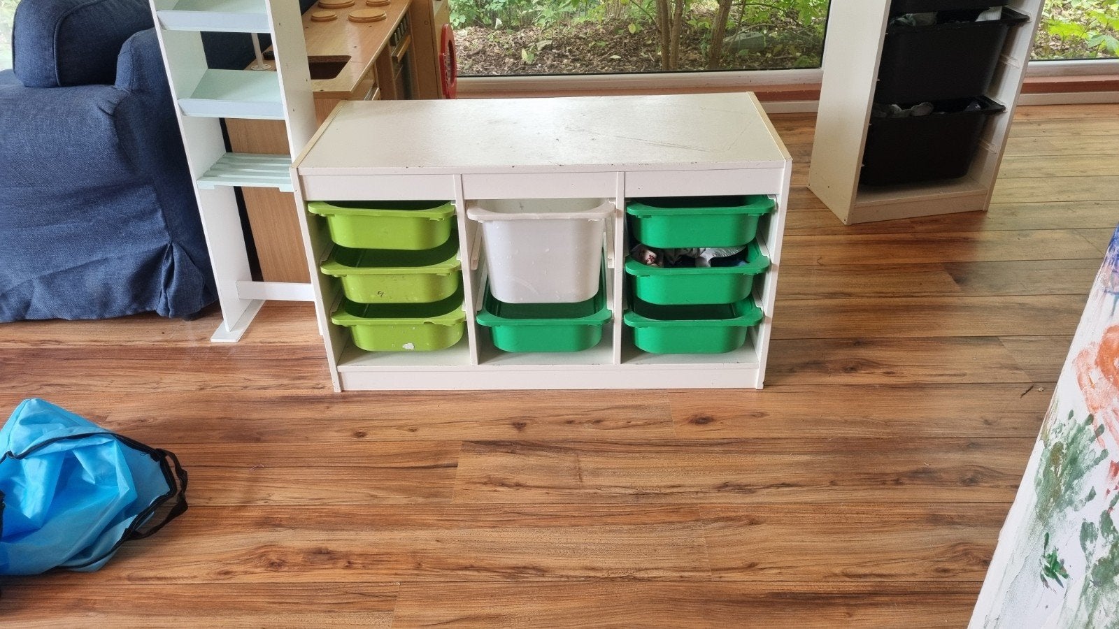 IKEA Trofast opbergmeubel met bakken, Ophalen of Verzenden, Gebruikt, Kast