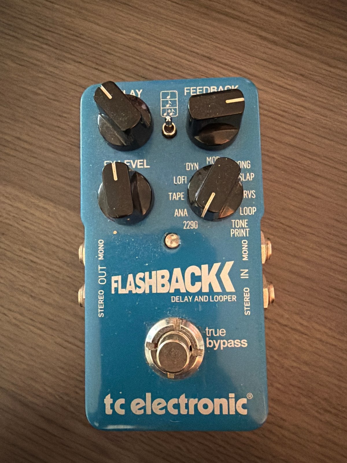 TC Electronic Flashback Delay & Looper gitaarpedaal, Muziek en Instrumenten, Effecten, Ophalen of Verzenden, Gebruikt, Delay of Echo
