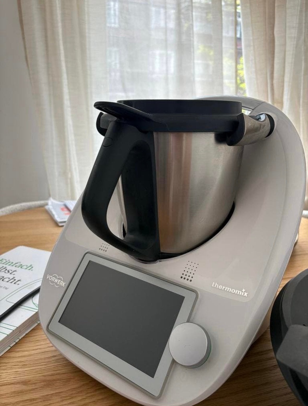 Thermomix TM6 met accessoires en kookboek, Witgoed en Apparatuur, Keukenmixers, 3 snelheden of meer, Ophalen of Verzenden, Zo goed als nieuw