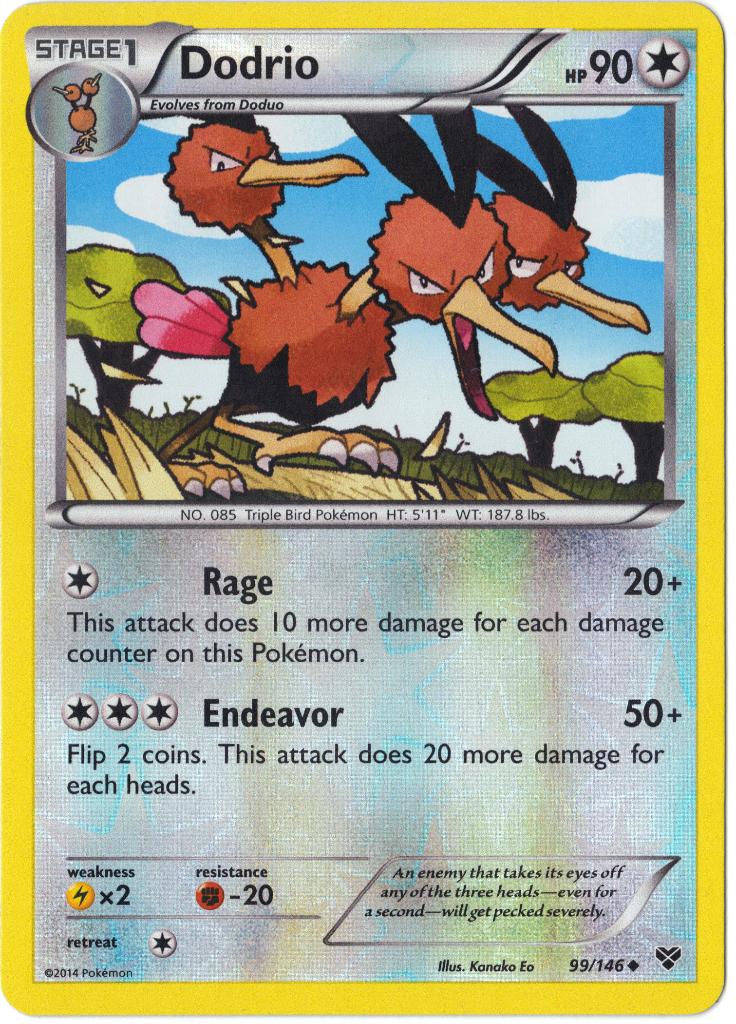 XY,  Dodrio [reverse] 99/146, Verzenden, Nieuw, Losse kaart