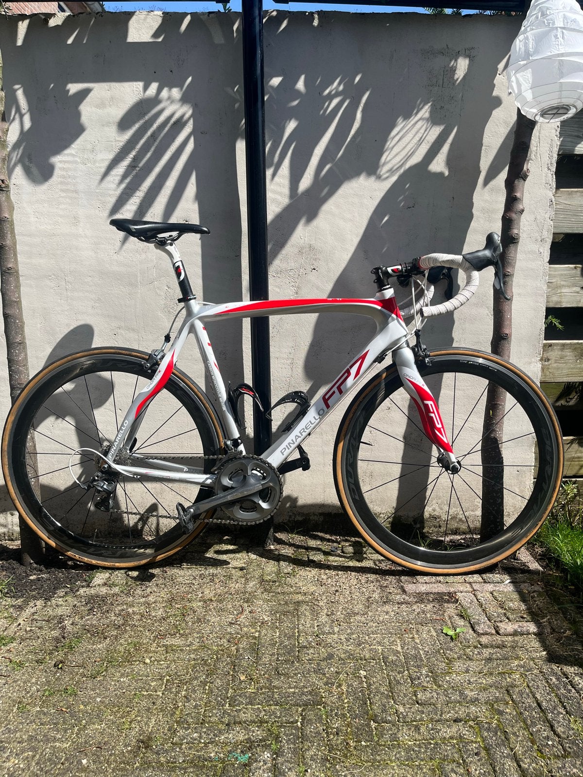 Pinarello FP7 Racefiets, 28 inch, Gebruikt, Carbon, Meer dan 20 versnellingen