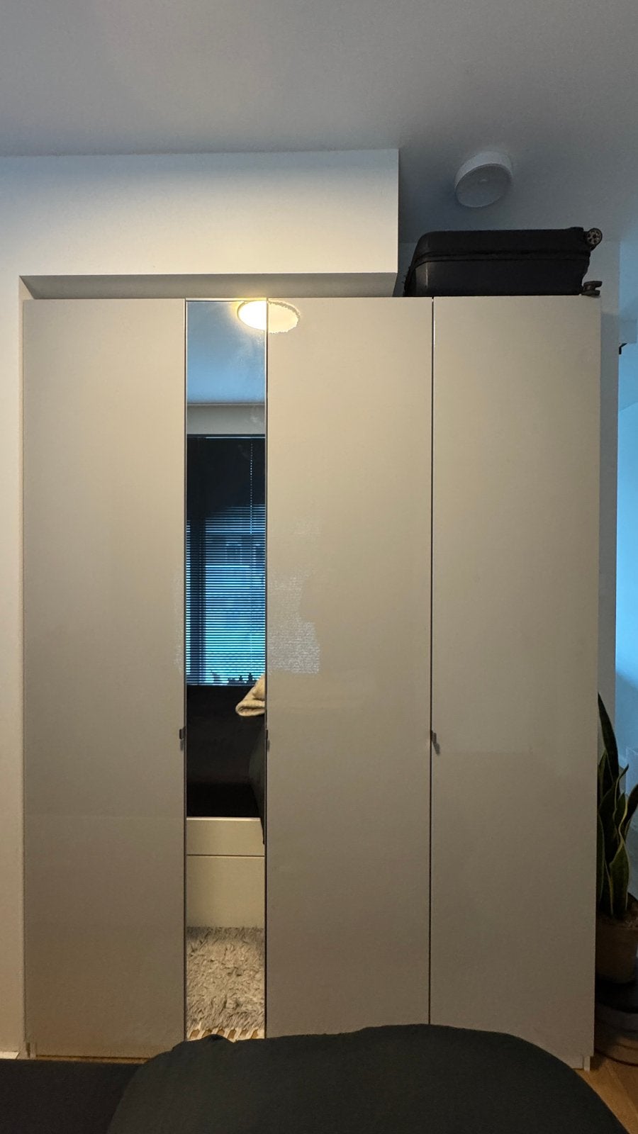03 hoogglans grijs PAX deuren van 229cm, Huis en Inrichting, Ophalen, 50 tot 100 cm, Zo goed als nieuw, Minder dan 100 cm